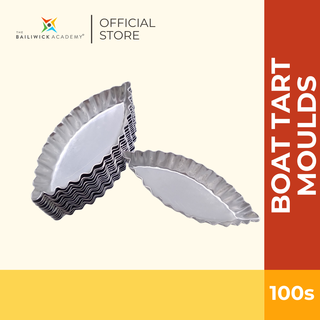 Boat Tart Moulds 100's