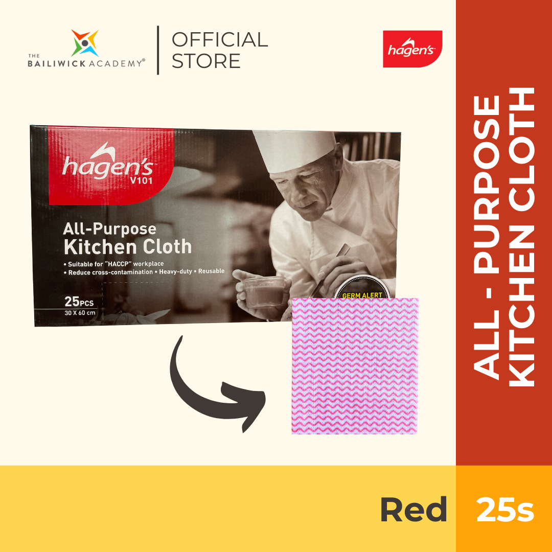 Hagen's Color Coded All Purpose Kitchen Cloth