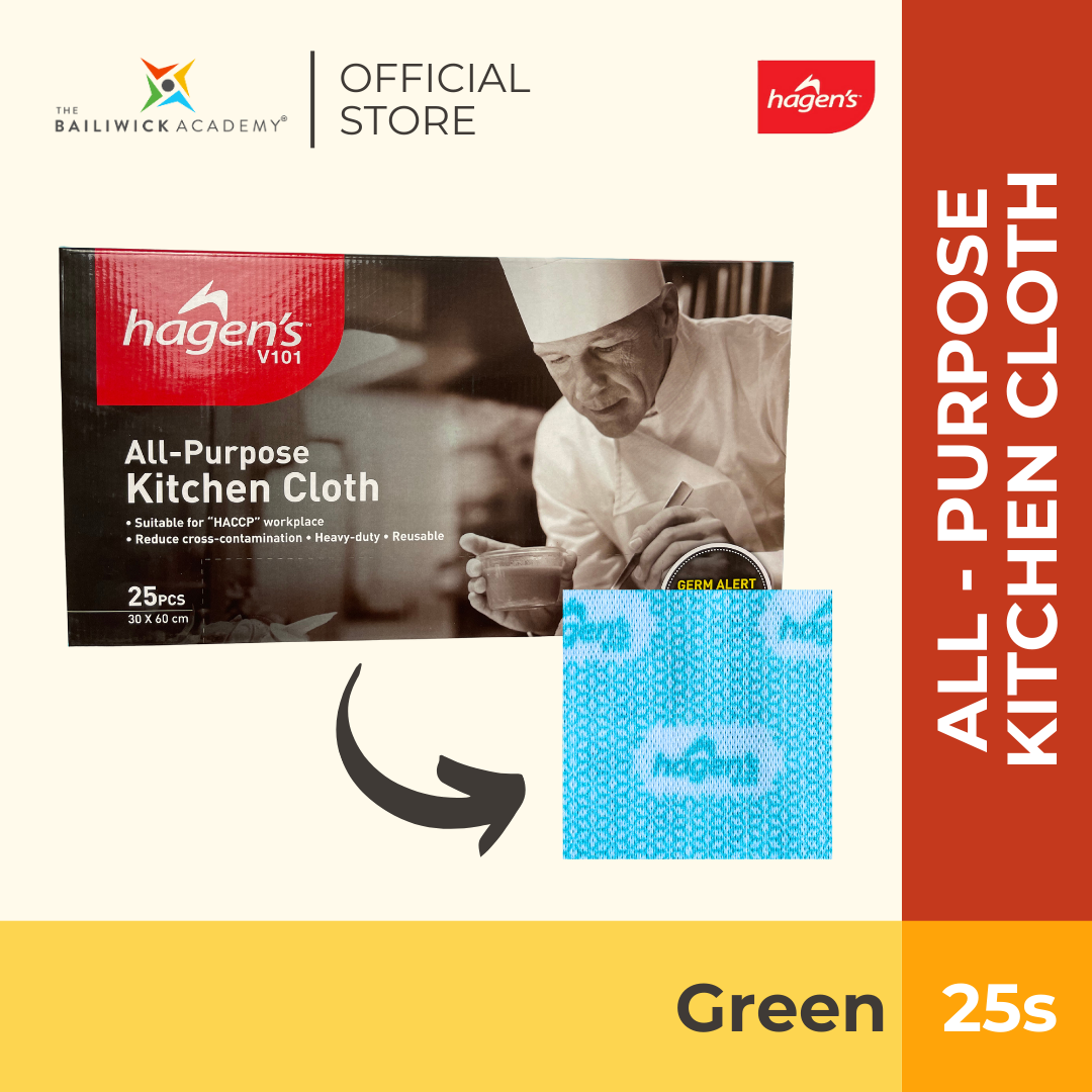 Hagen's Color Coded All Purpose Kitchen Cloth