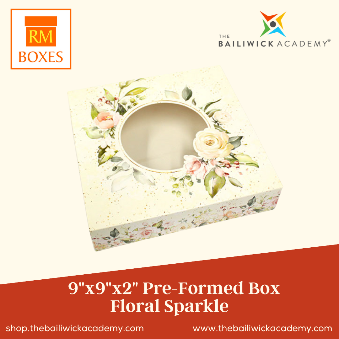 9"x9"x2" Pre Formed Box
