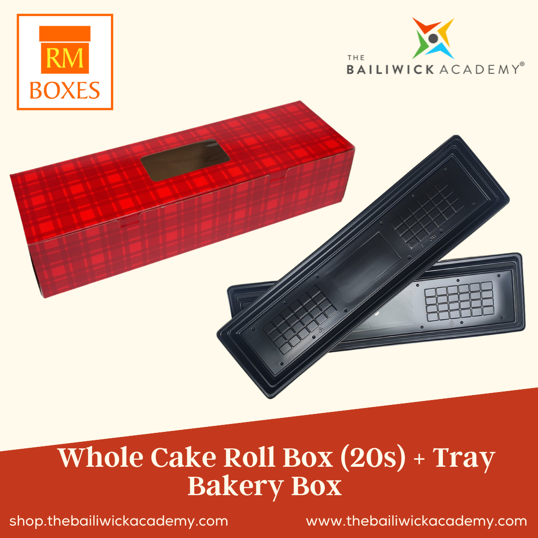 Whole Cake Roll Tray Box Set (20s)