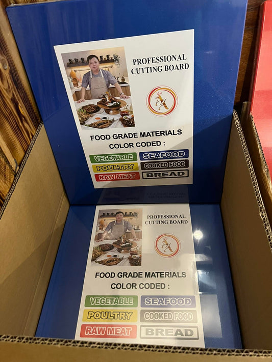 Professional Color-Coded Chopping Board Set