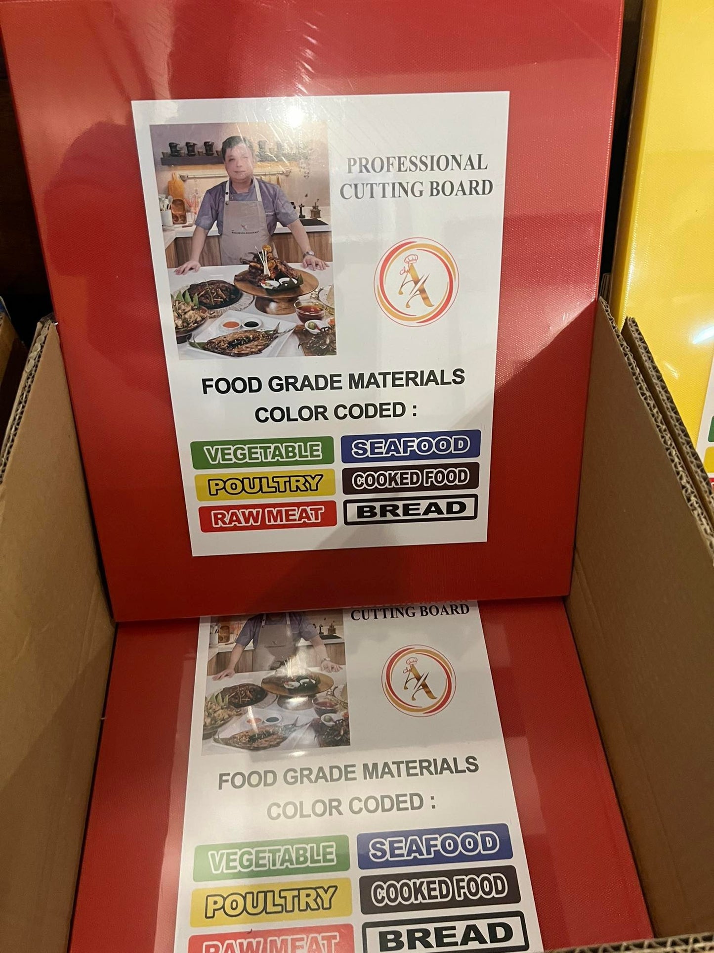 Professional Color-Coded Chopping Board Set