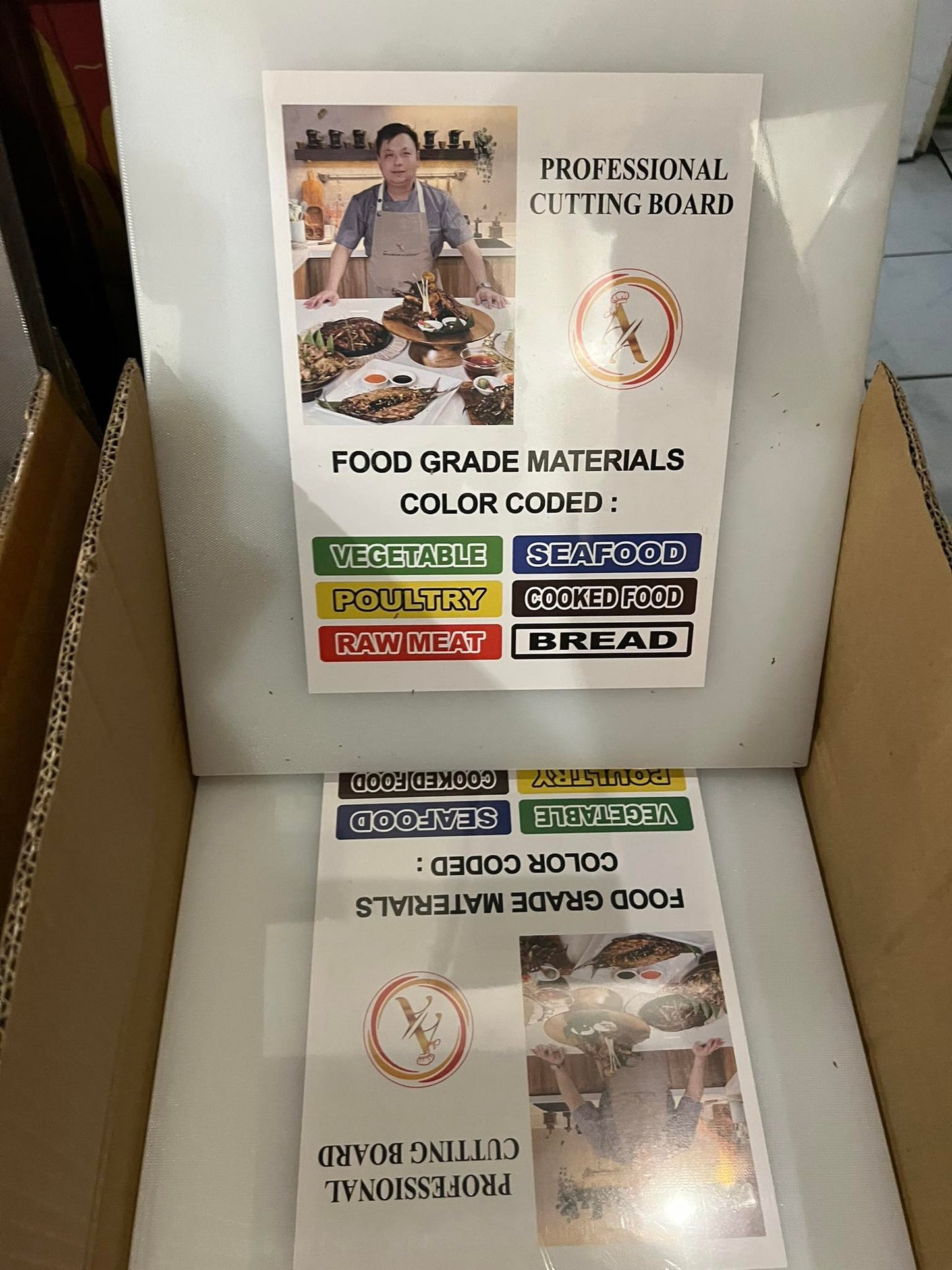 Professional Color-Coded Chopping Board Set