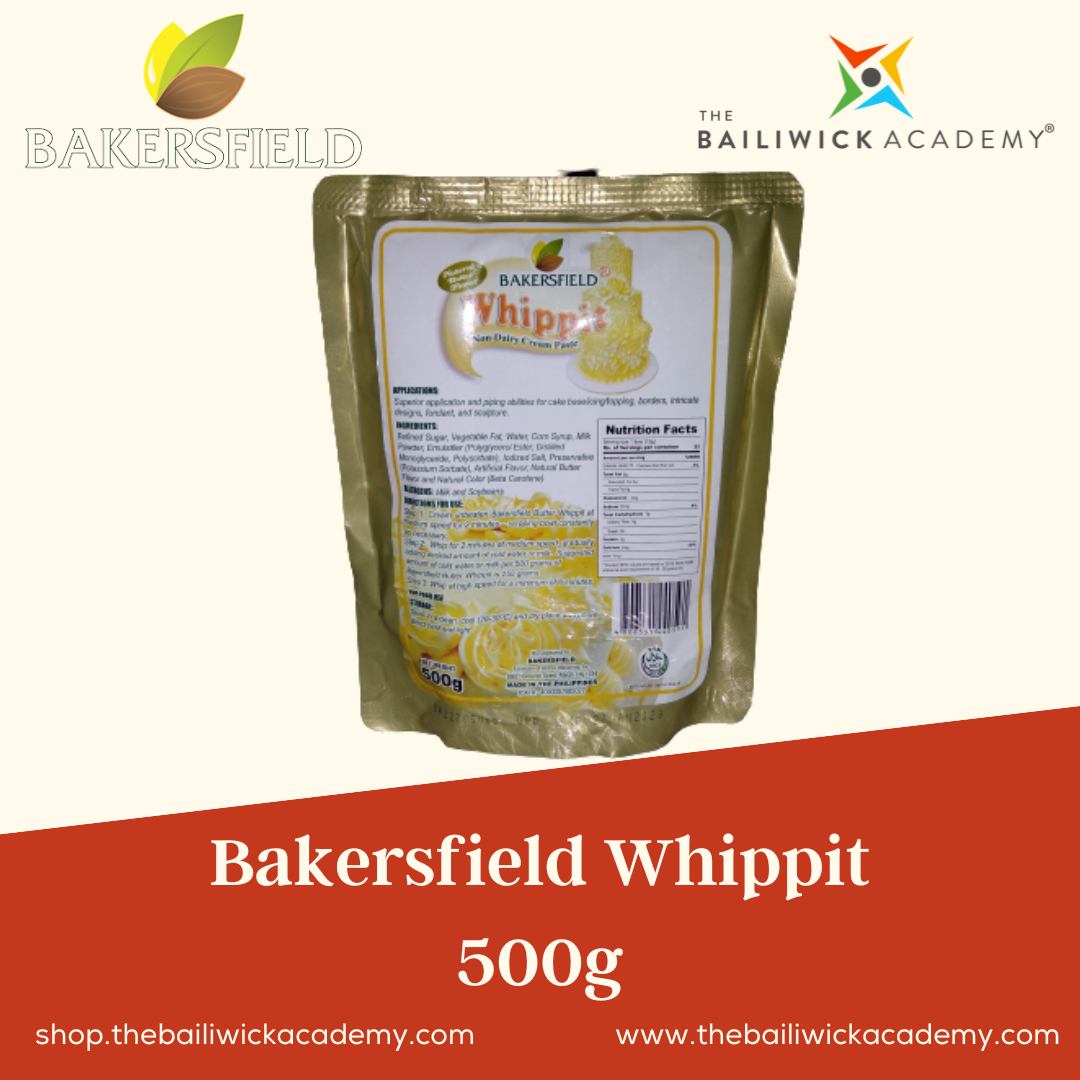 B1T1: Bakersfield Whippit Non-Dairy Cream Paste (500g)