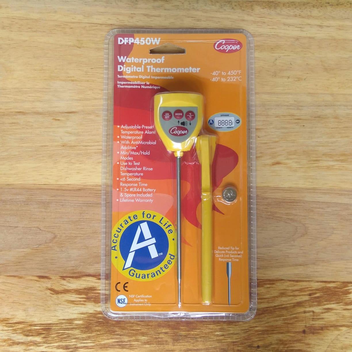 Cooper Waterproof Digital Thermometer DFP450W