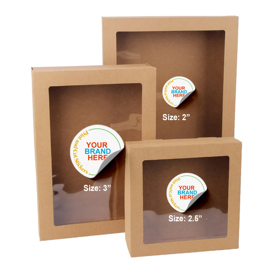 1.5" x 1.5" Customized Waterproof Stickers (100pcs) PRE-ORDER