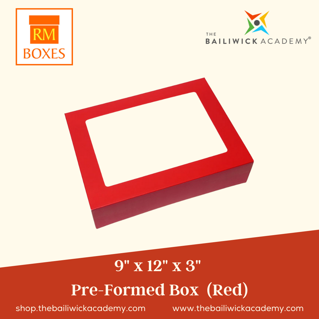 9"x12"x 3" Pre-Formed Box (20's)