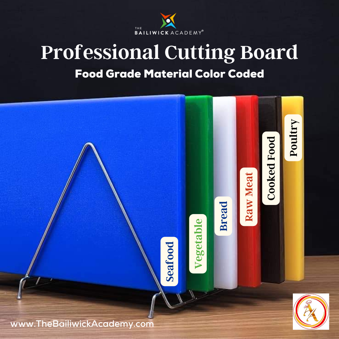 Professional Color-Coded Chopping Board Set – TheBailiwickAcademy
