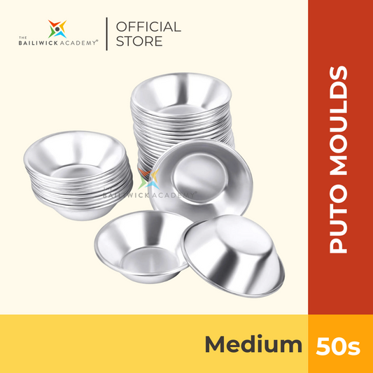 Aluminum Puto Moulds 50s - Medium