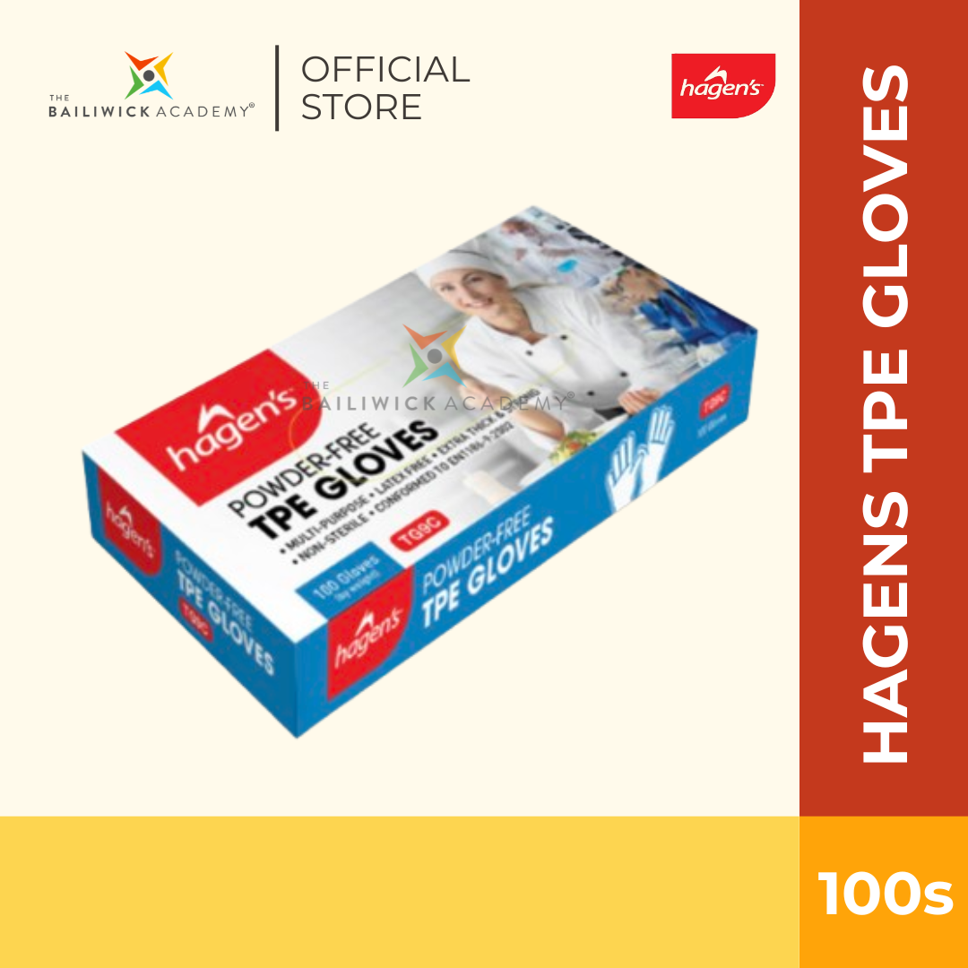 Hagen's Powder Free TPE Gloves