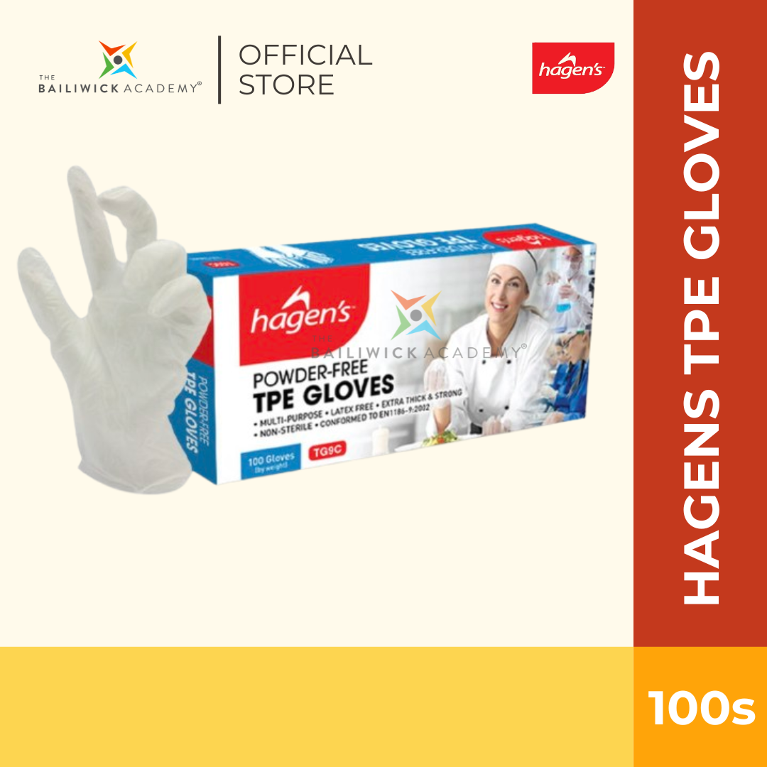 Hagen's Powder Free TPE Gloves