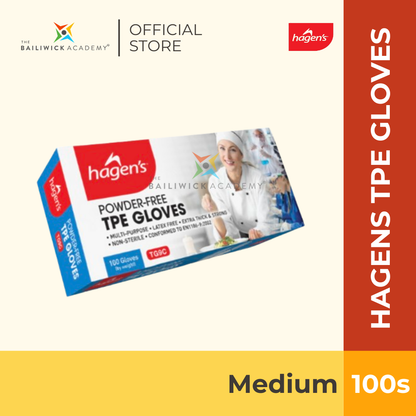 Hagen's Powder Free TPE Gloves