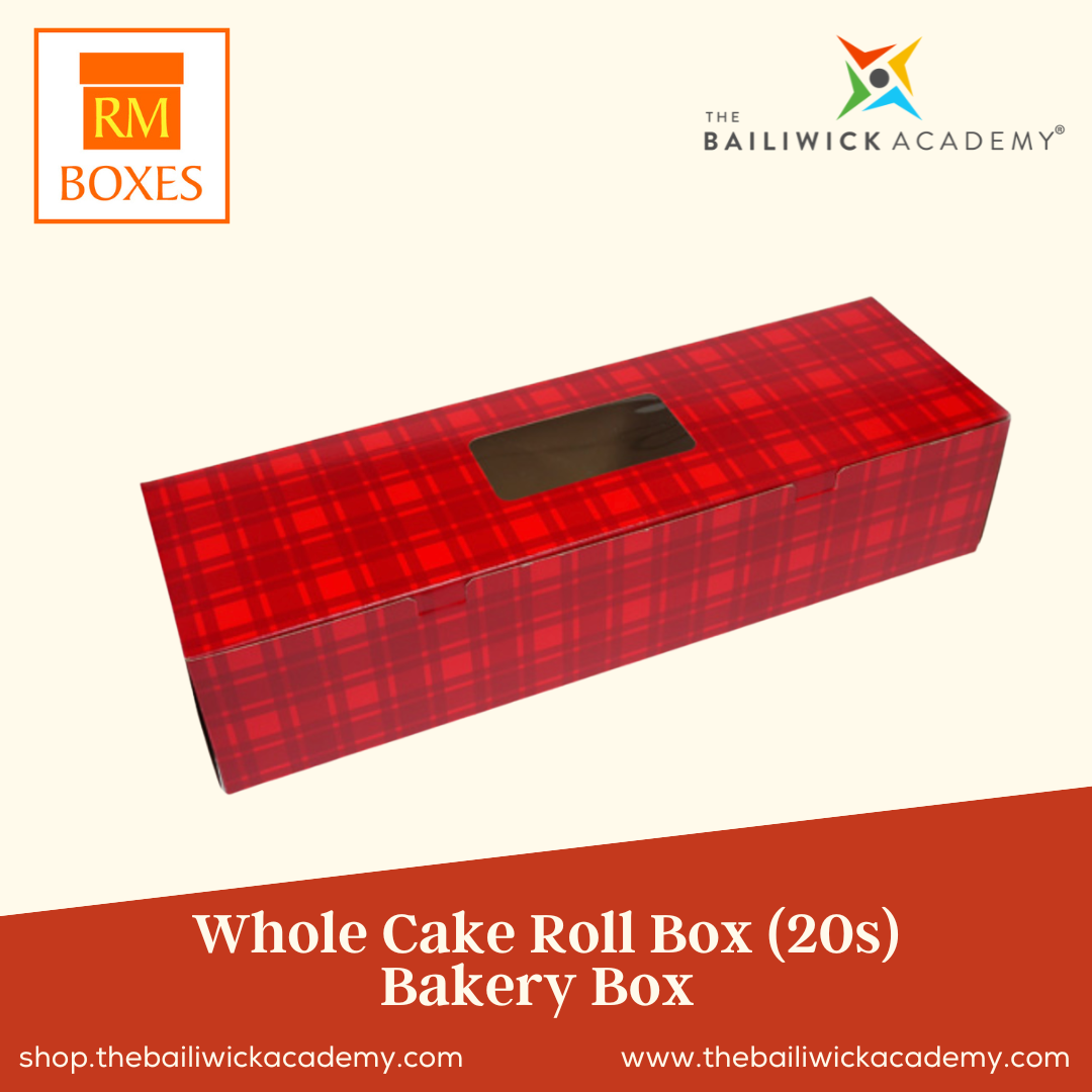 Whole Cake Roll Box  18" x 5 1/2"  x 4" (20s)