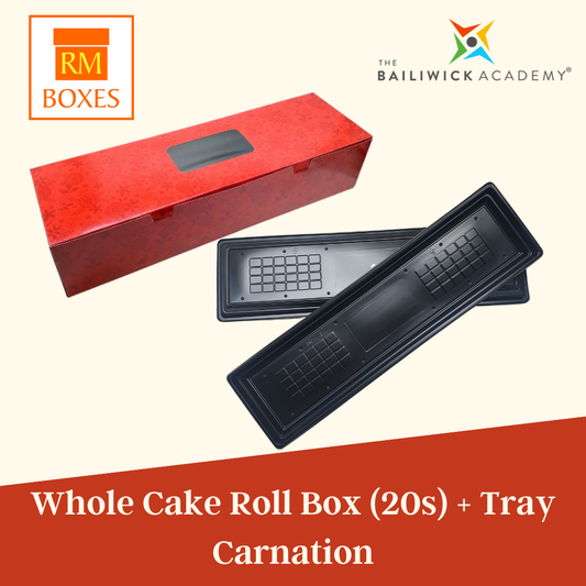 Whole Cake Roll Tray Box Set (20s)