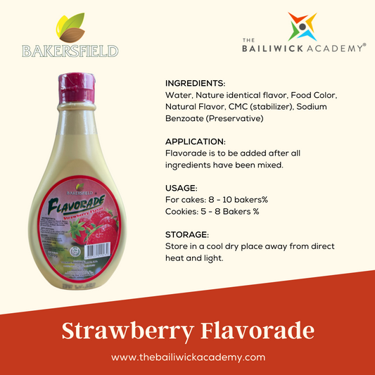 Bakersfield Strawberry Flavorade (500ml)