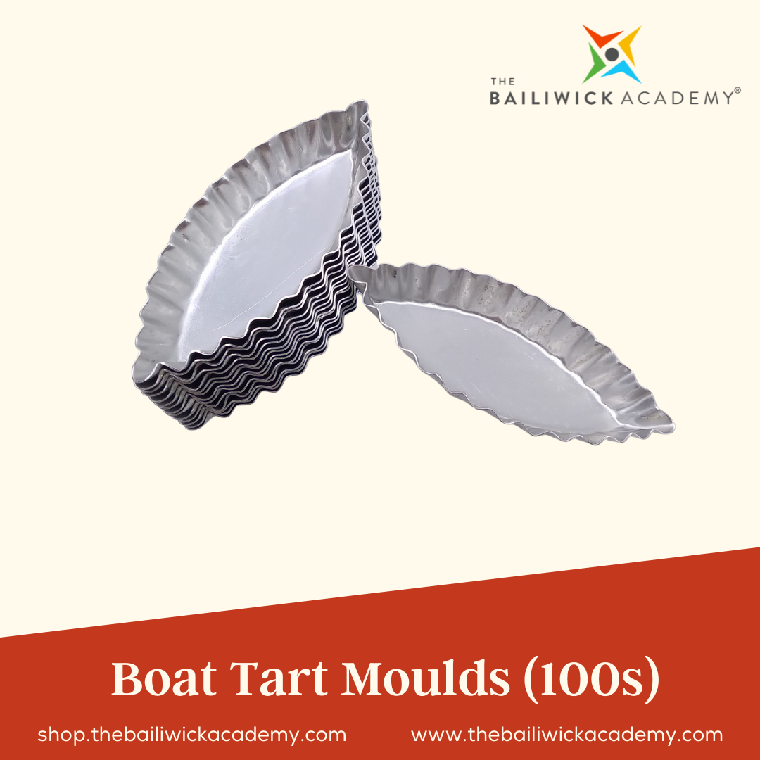Boat Tart Moulds 100's