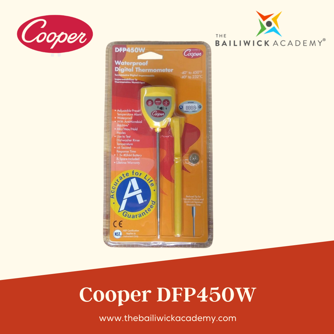 Cooper Waterproof Digital Thermometer DFP450W