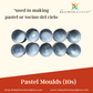Pastel mould (pack of 10)