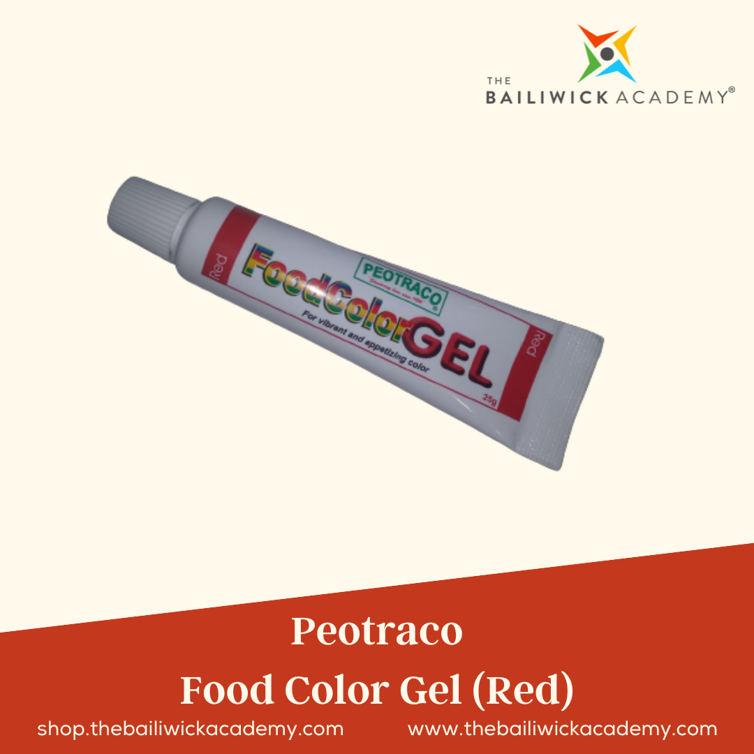 Peotraco Food Color Gel 25ml (6pcs)