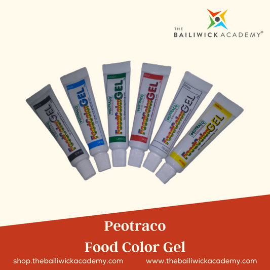 Peotraco Food Color Gel Set (6 colors)