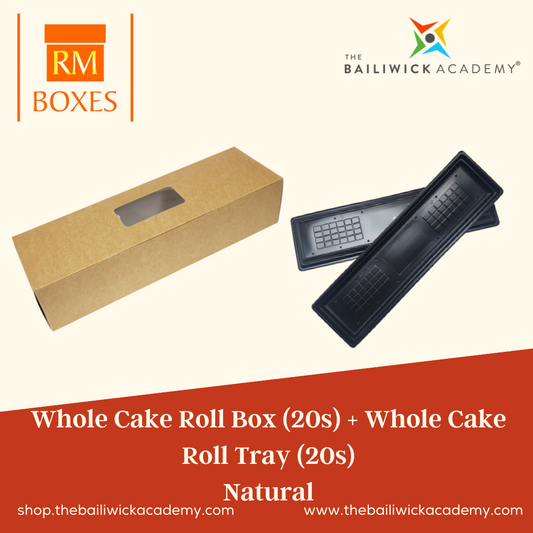Whole Cake Roll Tray Box Set (20s)