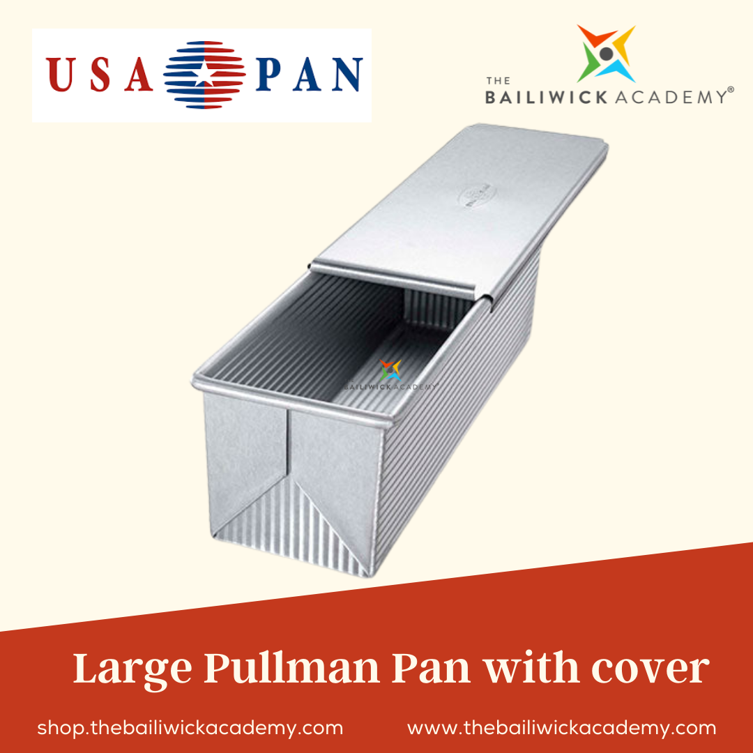 USA PAN Large Pullman Pan with Cover TheBailiwickAcademy