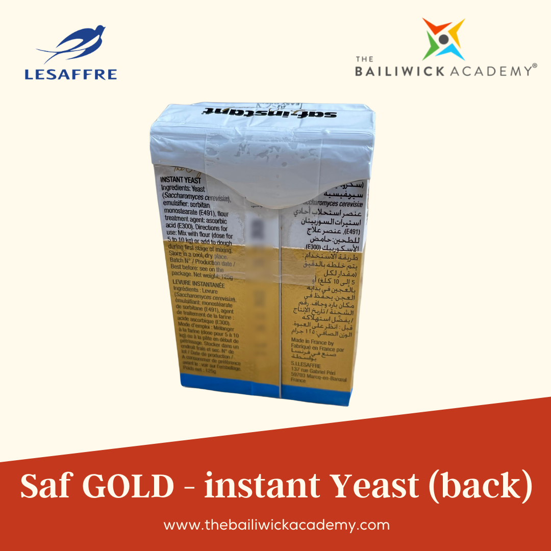 SAF Gold Instant Yeast (125g)